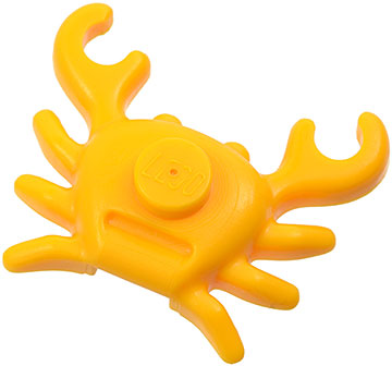 Crab, Bright Light Orange