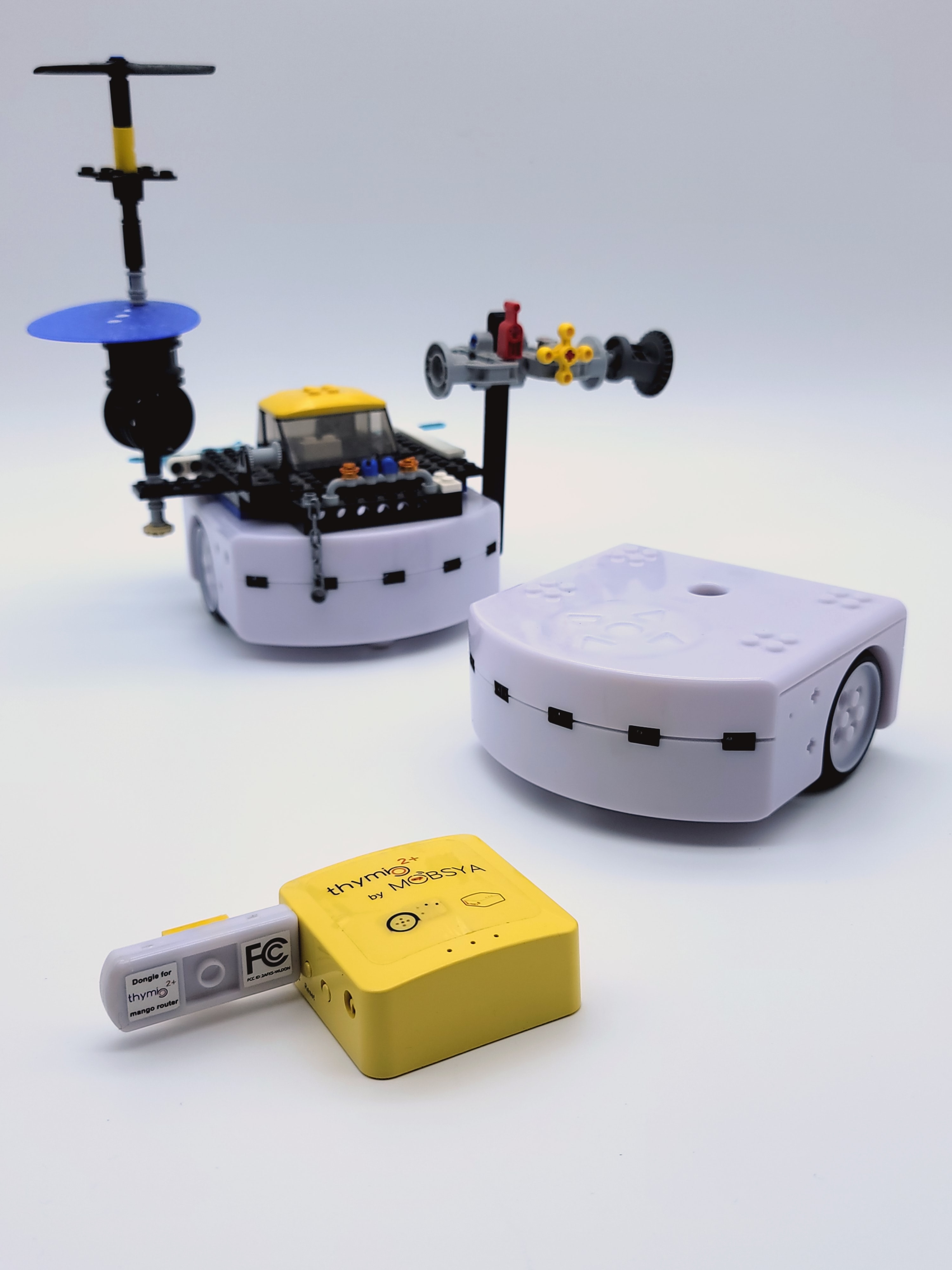 thymio2+ (Tablet-Add-on) für Thymio II Wireless