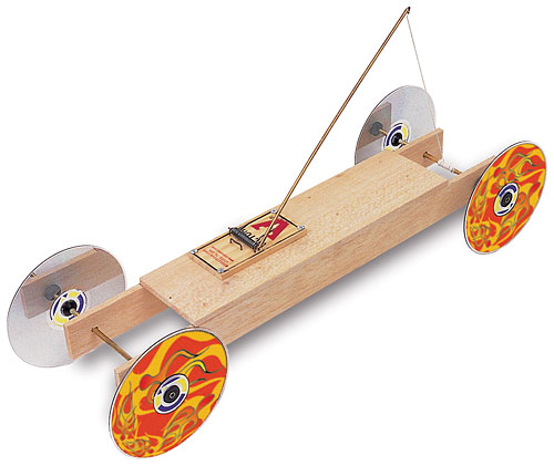 Grundlegendes Mousetrap-Fahrzeug