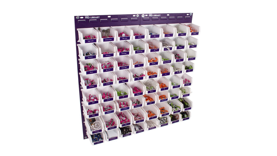 littleBits wall storage