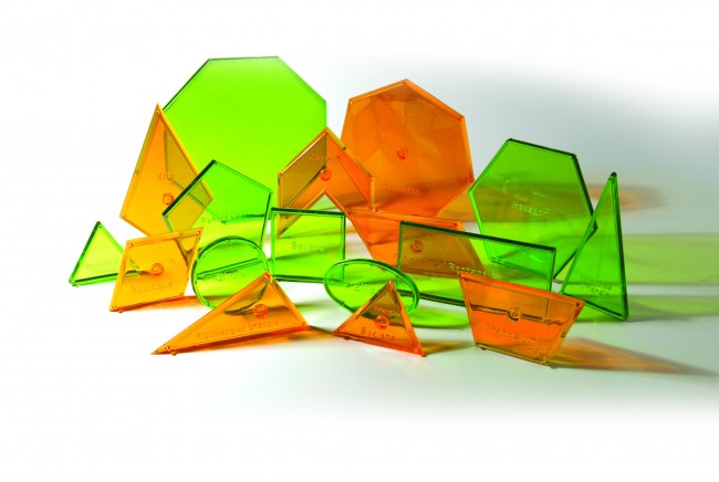 Geometrisches Zeichenset