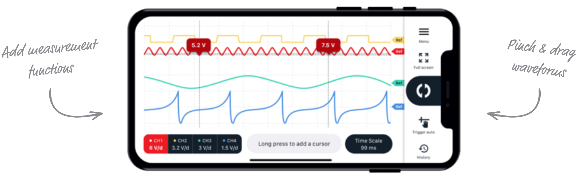 Pokit pro oscilloscope