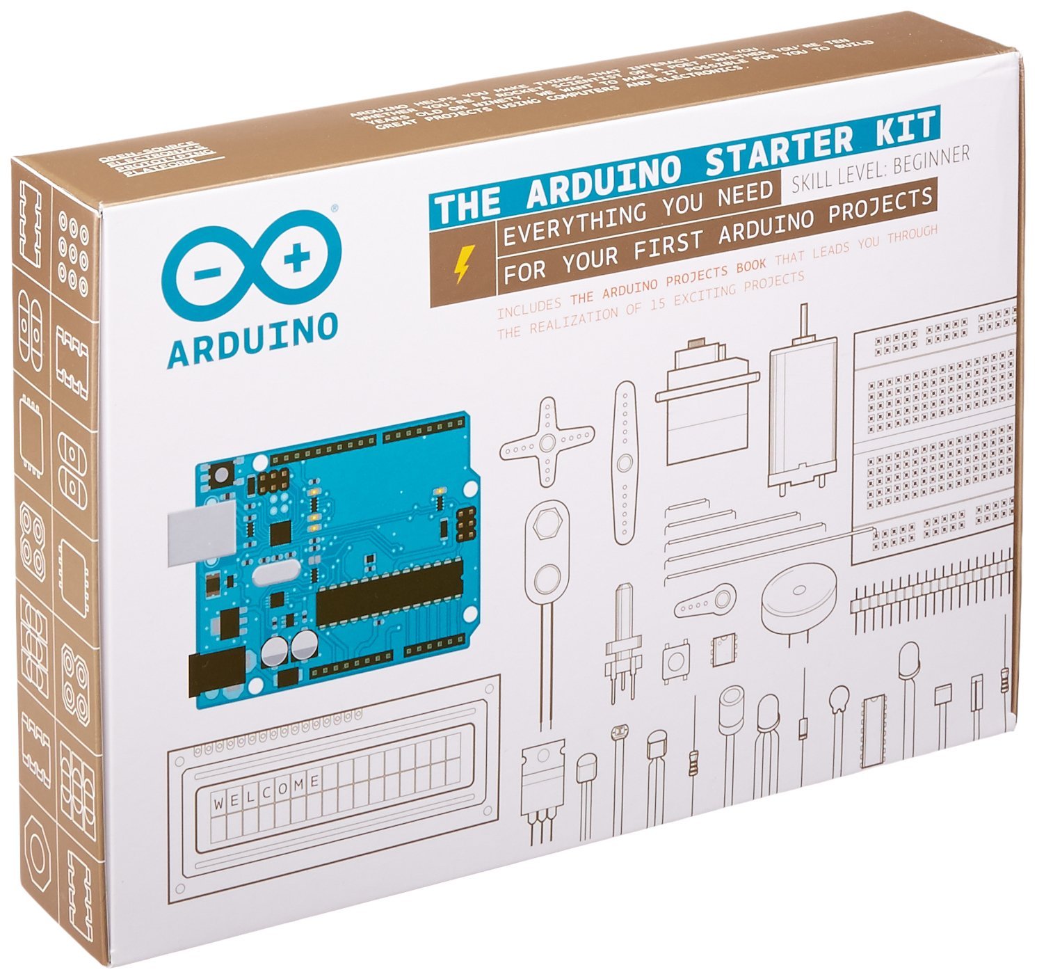 Arduino starter. Arduino uno Starter Kit. Вид ардуино оригинал снизу. Ардуино стартер кит. Arduino Kit.
