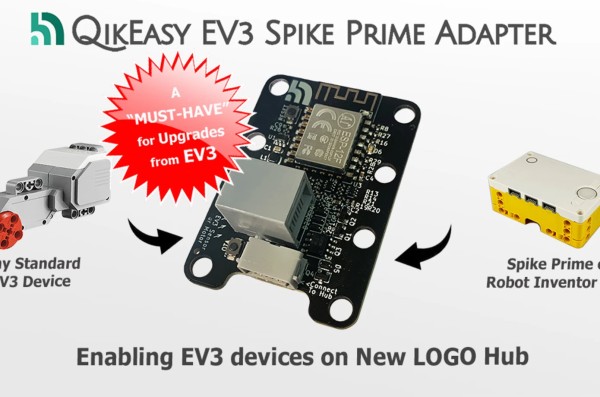 QikEasy EV3 SPIKE Prime Adaptor