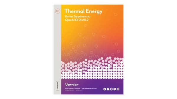 L'énergie thermique : Vernier Supplément à l'unité 6.2 d'OpenSciEd
