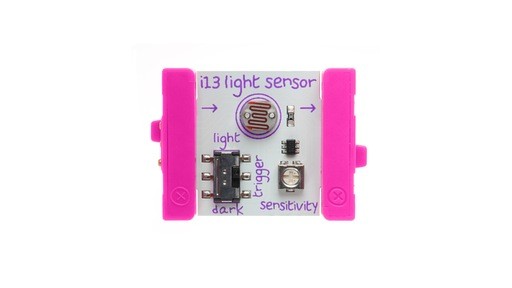 littleBits light sensor