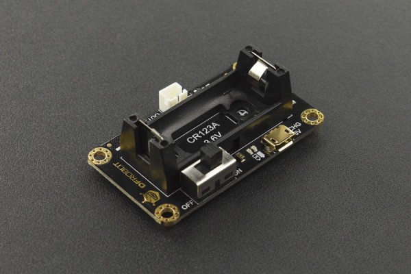 CR123A Li-ion Battery Holder for micro: Maqueen
