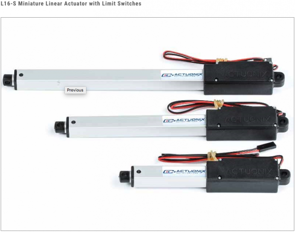 L16 Linear Actuator Switch