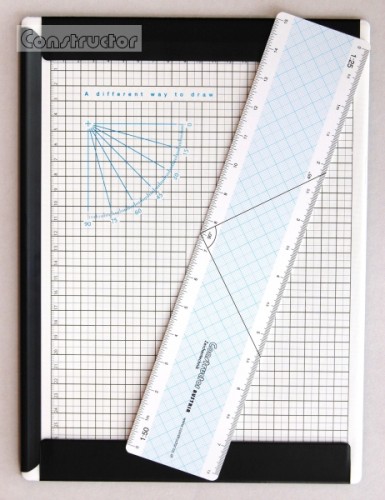 Clipboard DIN A4 with ruler
